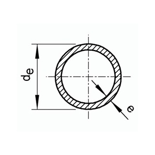 Труба э/с 33.7х2, матовая